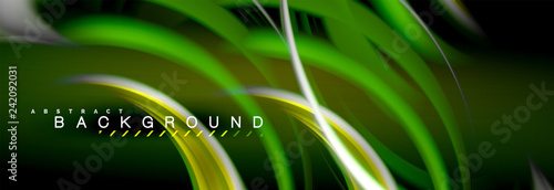Blurred fluid colors background, abstract waves lines, mixing colours with light effects on light backdrop. Vector artistic illustration for presentation, app wallpaper, banner or posters