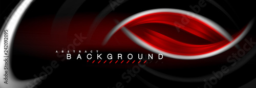 Blurred fluid colors background, abstract waves lines, mixing colours with light effects on light backdrop. Vector artistic illustration for presentation, app wallpaper, banner or posters