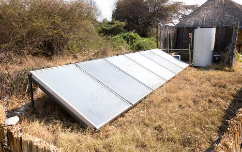 Solar panel in Africa