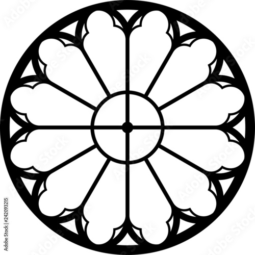 Derry, Irelan, rose window