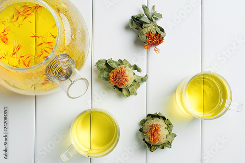 Photography Safflower tea / health herbal tea