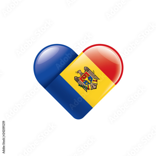 Free Download Moldova flag, vector illustration on a white background - GFXLoad