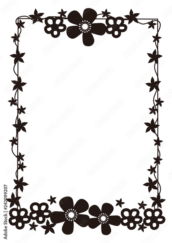 5 Best 花柄フレーム Images Stock Photos Vectors Adobe Stock