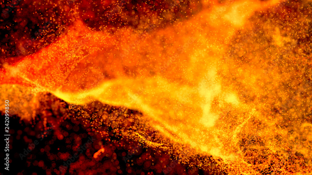 Hot Volcanic Magma, Lava Background Hot Volcanic Magma, Lava Background