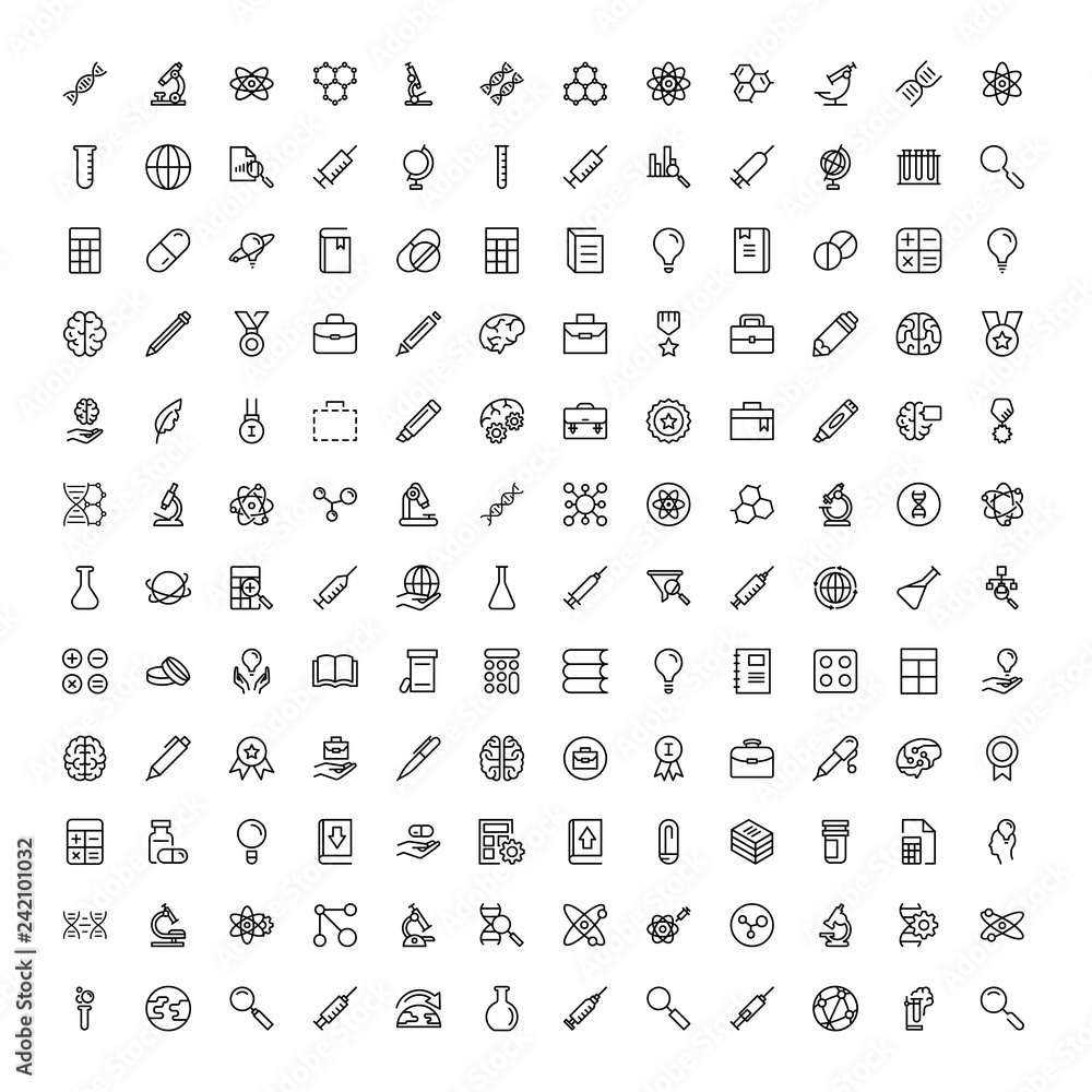 Flat icon set Flat icon set