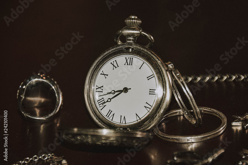 Alter Taschenuhr, Vintage watch face, pocketwatch