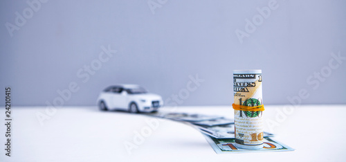 Wallpaper Mural car and money Torontodigital.ca