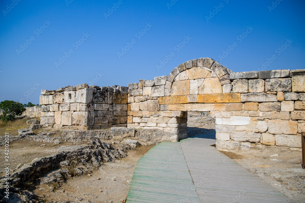 Denizli Pamukkale Hierapolis Ancient City