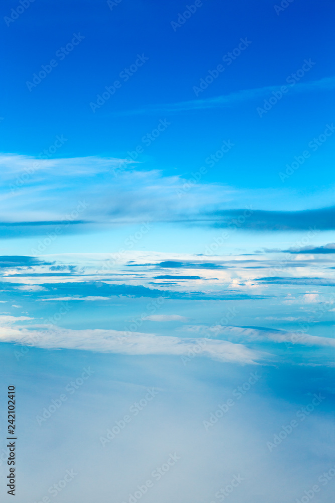 blue sky background with tiny clouds blue sky background with tiny clouds