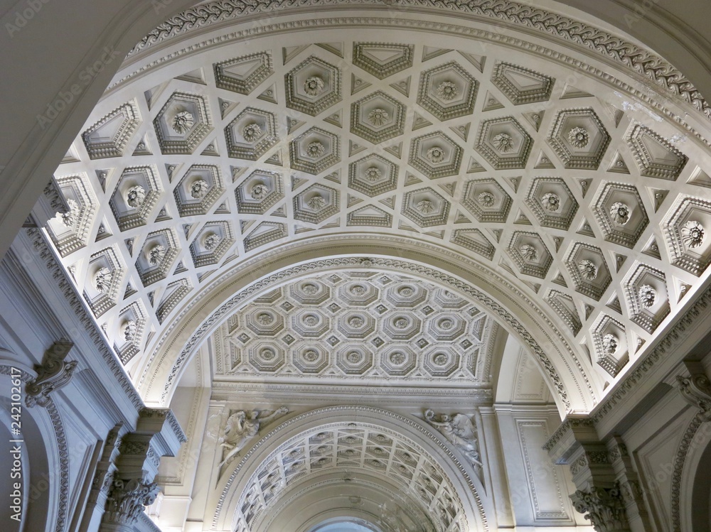 イタリア建築　天井