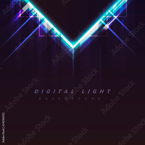 Digital light background
