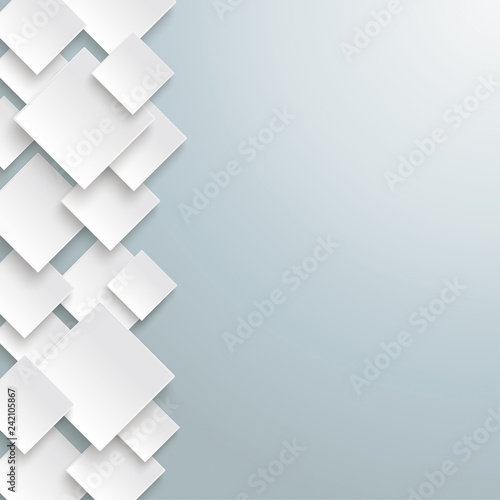 Rhombus Paper Shapes Gray Cover