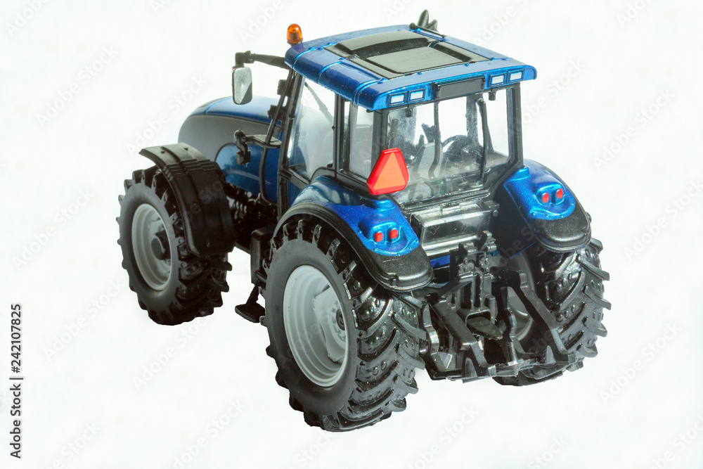 Obraz premium Jouet de modèle réduit de tracteur