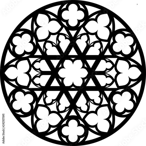 Lemgo 1, Germany, rose window