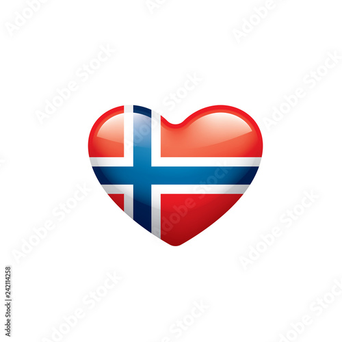 Free Download Norway flag, vector illustration on a white background - GFXLoad