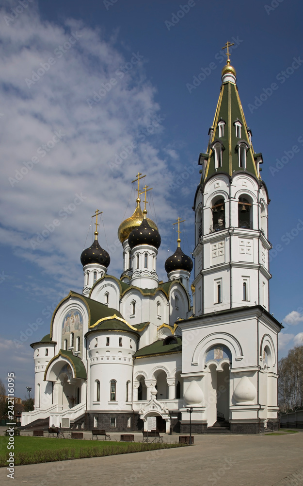 Church of Holy Blessed Prince Alexander Nevsky in Pavlovskaya sloboda. Russia