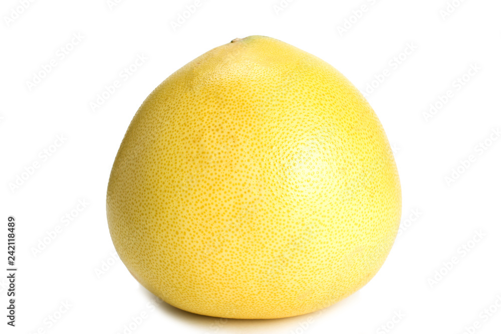 Fototapeta premium a fresh red pomelo