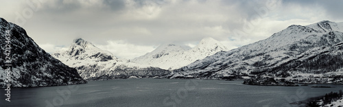 Winter Norway lake