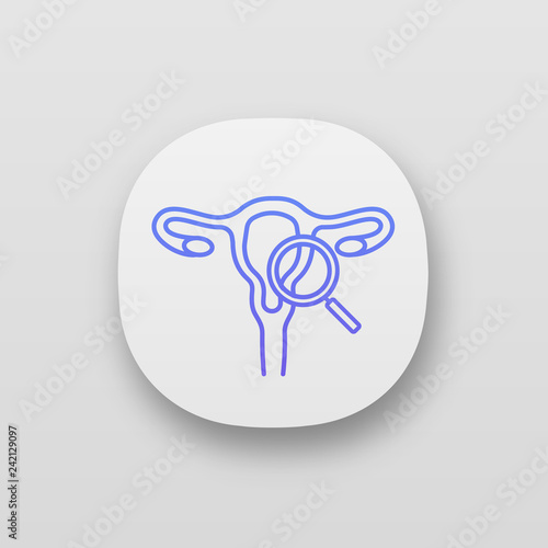 Gynecological exam app icon