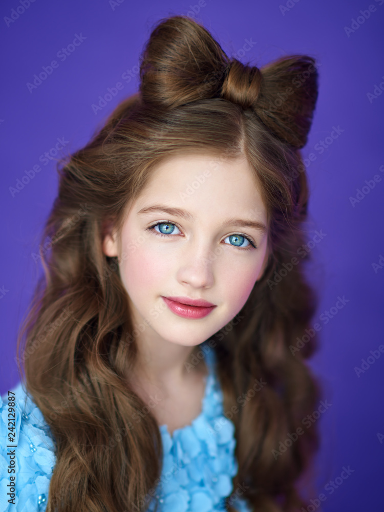 portrait of the beautiful child