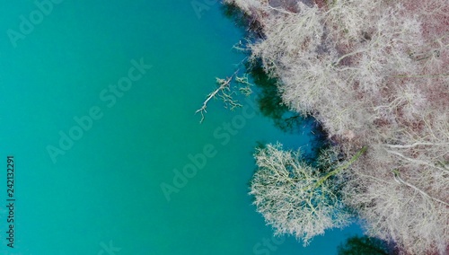 Schleswig Holstein See mit Drohne 