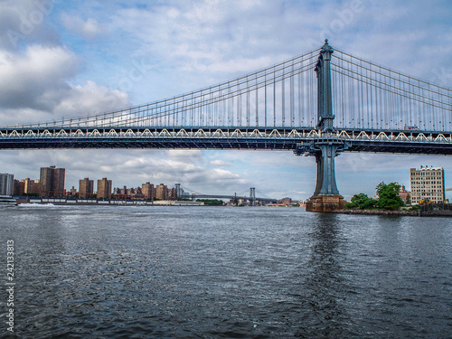 Manhattan bridge in New York