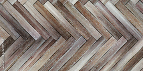 Seamless wood parquet texture horizontal herringbone gray