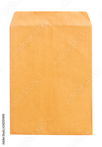 Brown envelopes on white background.