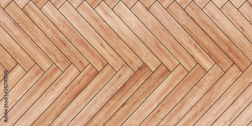 Seamless wood parquet texture horizontal herringbone light