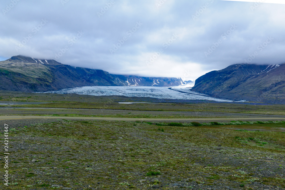 Skaftafellsjokull glacier, south Iceland Skaftafellsjokull glacier, south Iceland