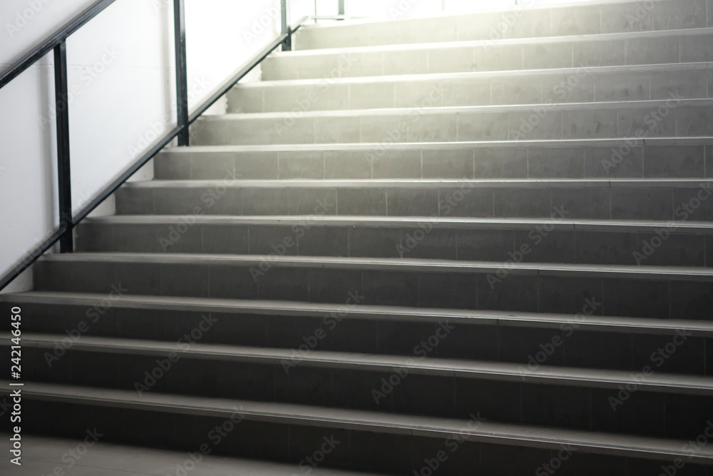 Staircases in concrete building Staircases in concrete building