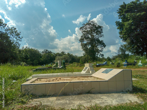cemetery around the city