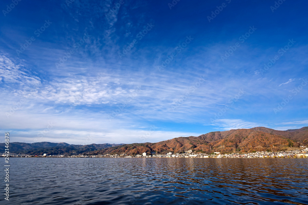 Obraz premium 諏訪湖