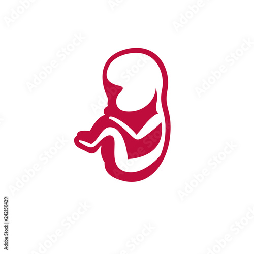 Newborn baby drawn vector illustration isolated on white. Innocent child, happy concern concept.