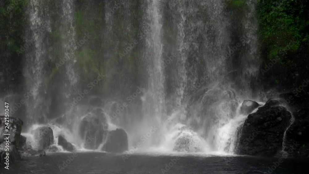 Loopable Cinemagraph of Cheonjeyeon Waterfall on Jeju Island, South Korea Loopable Cinemagraph of Cheonjeyeon Waterfall on Jeju Island, South Korea
