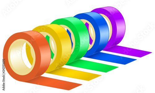 Ribbon roll set