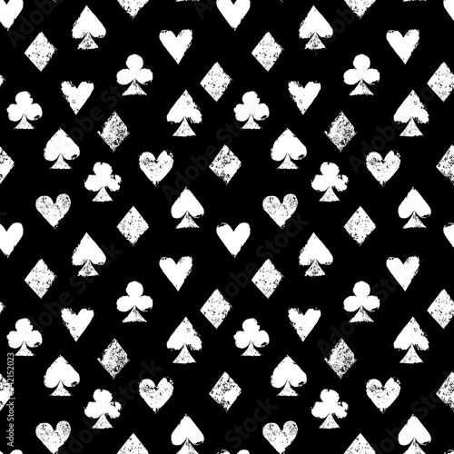 Playing cards different sui...