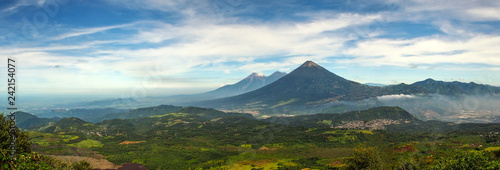 Panoramic view from Pacaya volcano photo