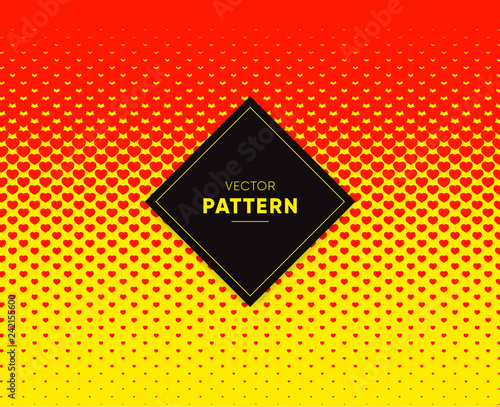 Vector halftone for backgrounds and designs