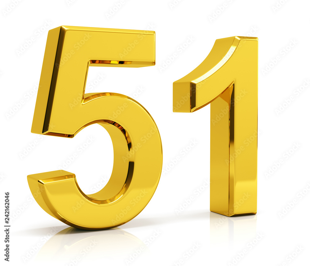 Number 51 Number 51