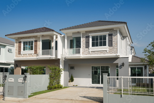 New house for sale or rent.