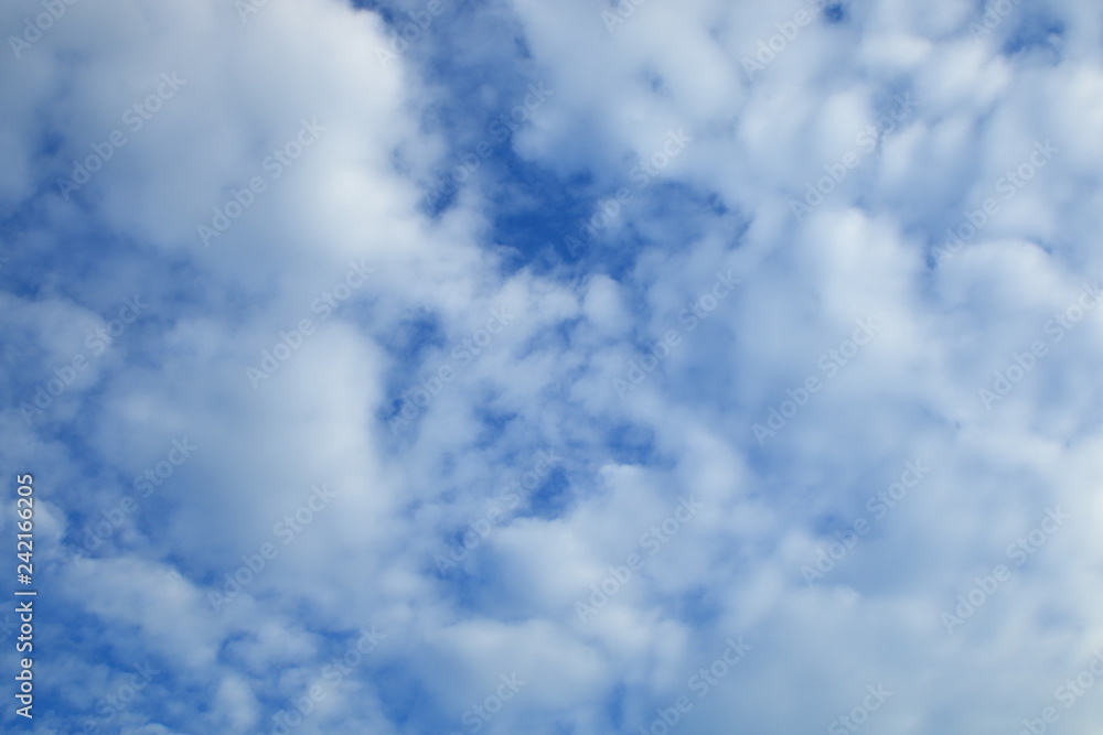 blue sky and white cloudy , beautiful heaven scene , Altocumulus pattern texture background . blue sky and white cloudy , beautiful heaven scene , Altocumulus pattern texture background .