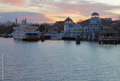Boats and waterfront of Alexandria, Virginia