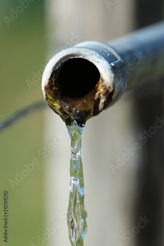 Old water pipe