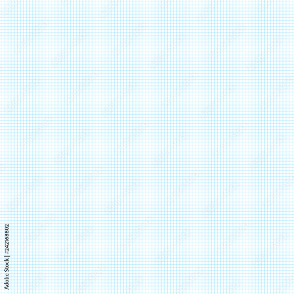 Square grid millimetre graph paper. Seamless vector background. Square grid millimetre graph paper. Seamless vector background.