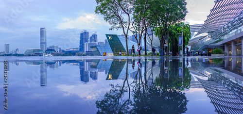 Marina bay Sands shopping mall