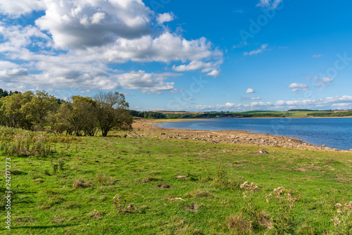 Fototapeta Naklejka Na Ścianę i Meble -  Looking to the east from the west side of the Derwent Reservoir, County Durham, England, UK