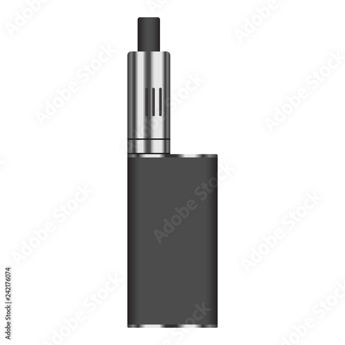 Electric vape icon. Realistic illustration of electric vape vector icon for web design