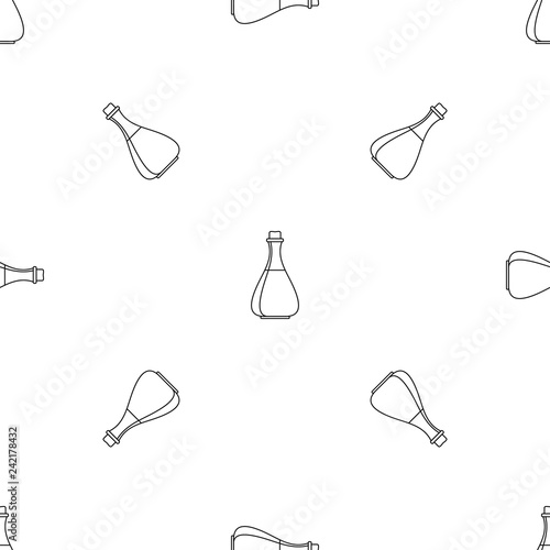 Olive oil bottle icon. Outline illustration of olive oil bottle vector icon for web design isolated on white background