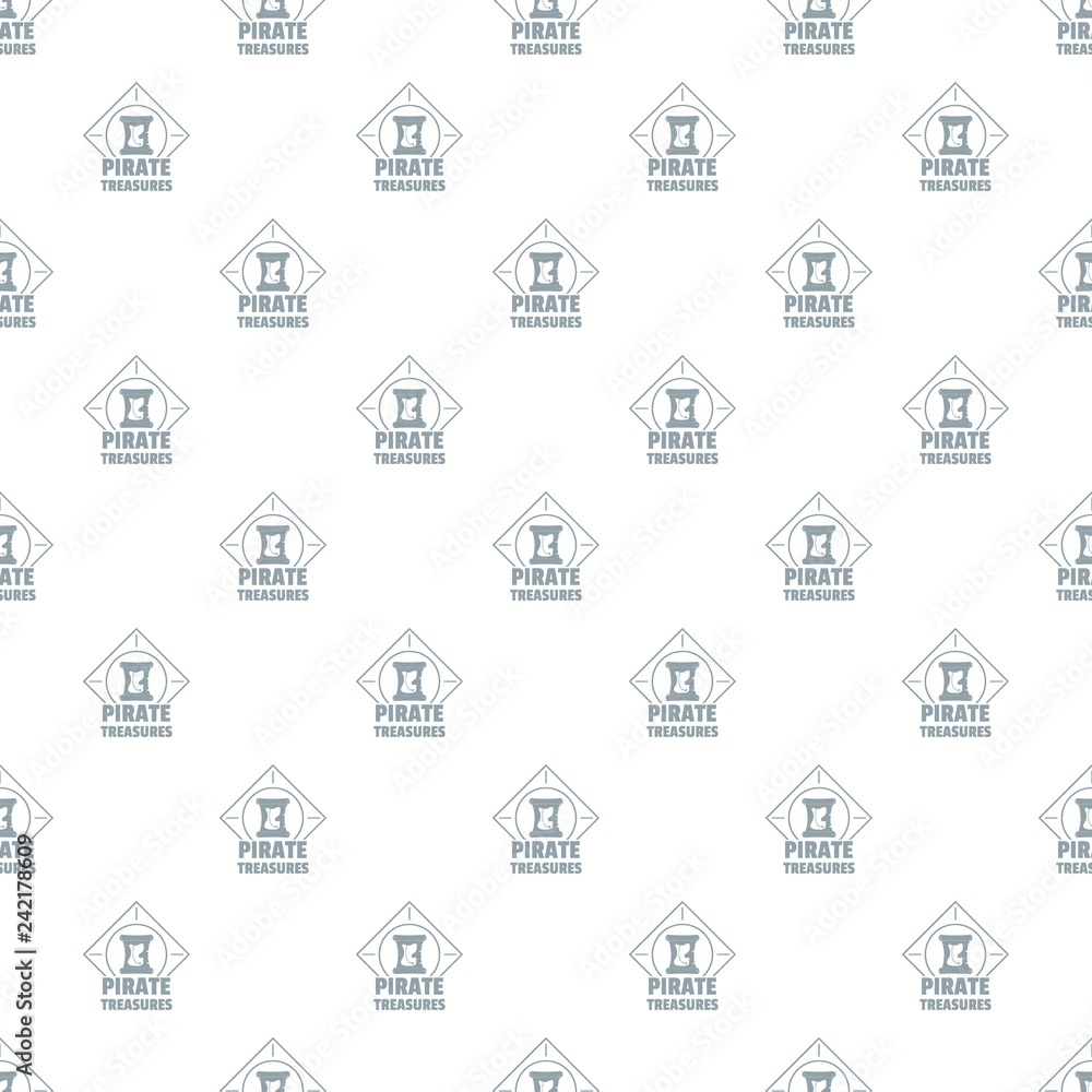 Pirate pattern vector seamless repeat for any web design